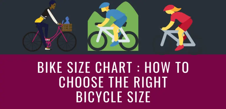 Bike Size Chart How To Choose The Right Bicycle Size