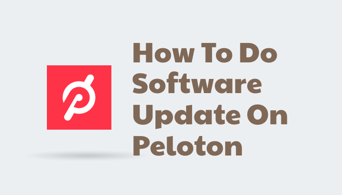 How To Do A Software Update On Peloton Bikes