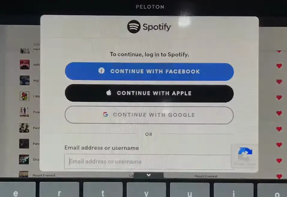 log in to your Spotify account