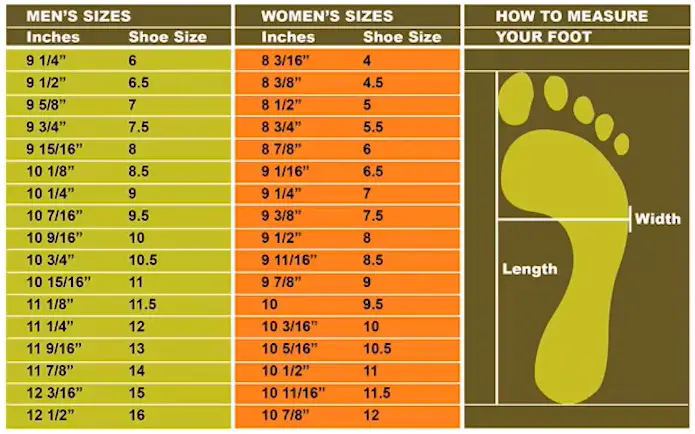 foot measurement