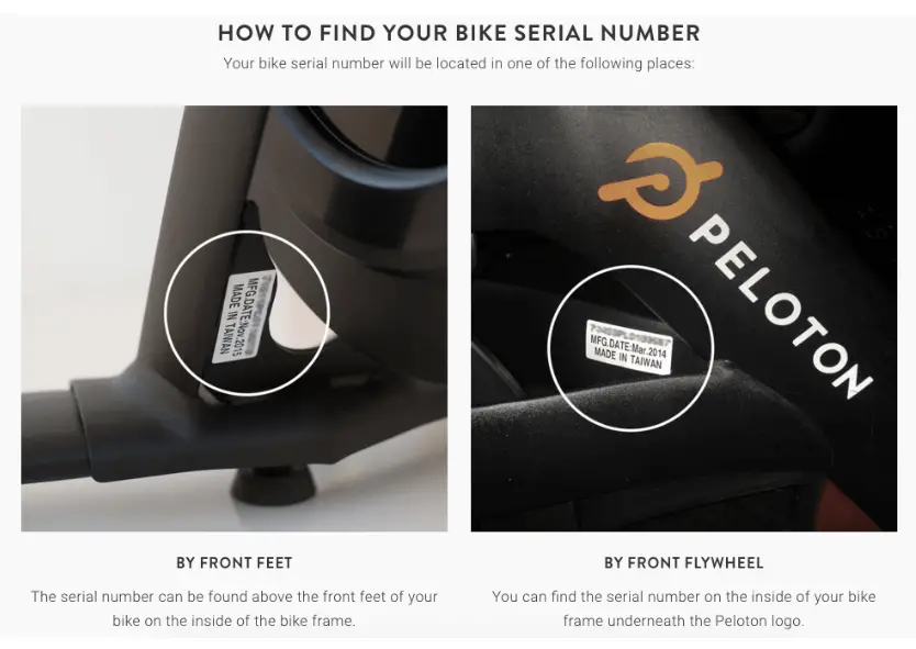 How to Find Your Bike Serial Numbers