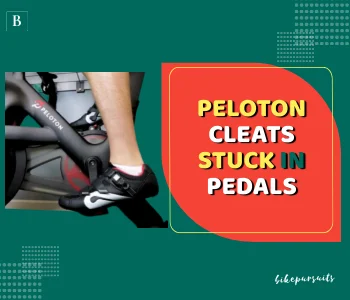 Peloton cleats stuck in pedals